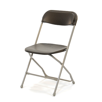 Plastic Folding Chair Brown  www.Raphaels.com - Call to place your rental order today! 858-689-7368 - www.raphaels.com