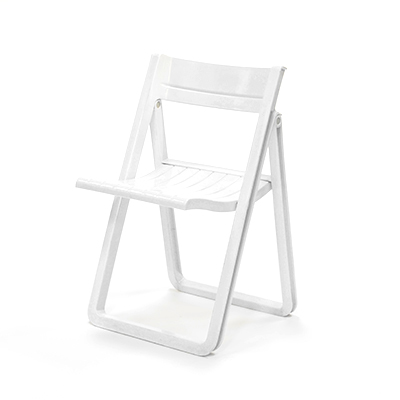 Plastic Folding Chair Short-back, Villa  www.Raphaels.com - Call to place your rental order today! 858-689-7368 - www.raphaels.com