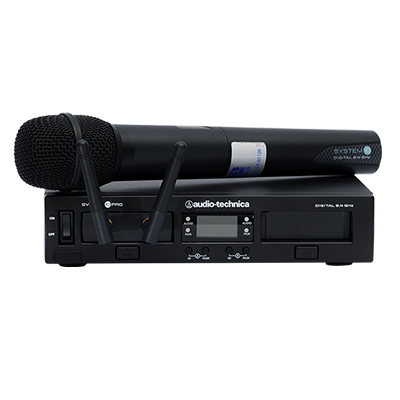 Cordless Microphone Digital frequency wireless  www.Raphaels.com - Call to place your rental order today! 858-689-7368 - www.raphaels.com