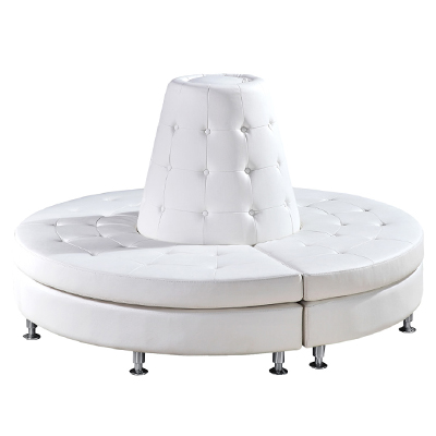 Avalon Round White  www.Raphaels.com - Call to place your rental order today! 858-689-7368 - www.raphaels.com