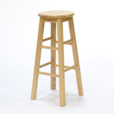 Natural Wood Barstool    www.Raphaels.com - Call to place your rental order today! 858-689-7368 - www.raphaels.com