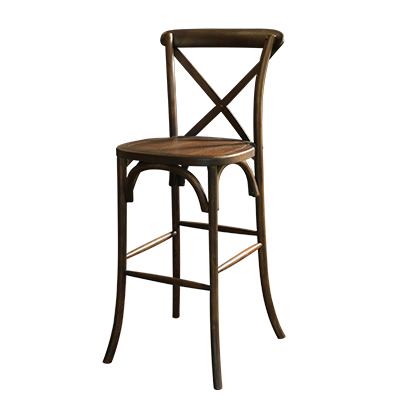 Lucca Bistro Barstool Espresso  www.Raphaels.com - Call to place your rental order today! 858-689-7368 - www.raphaels.com