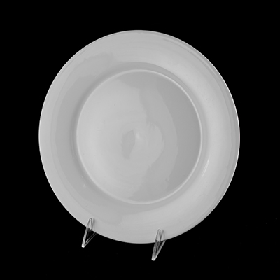 Plain White China Dinner Plate 10-1/4"  www.Raphaels.com - Call to place your rental order today! 858-689-7368 - www.raphaels.com