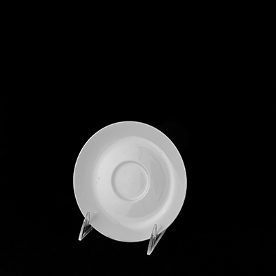 Plain White China Saucer 6-1/4"  www.Raphaels.com - Call to place your rental order today! 858-689-7368 - www.raphaels.com